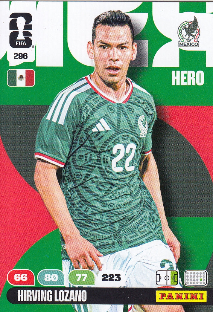 296. HIRVING LOZANO - MEXICO