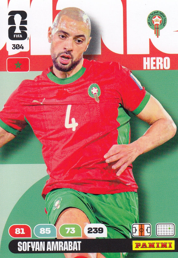 304. SOFYAN AMRABAT - MOROCCO