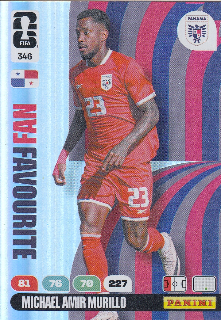 346. MICHAEL AMIR MURILLO - PANAMA - FAN FAVOURITE