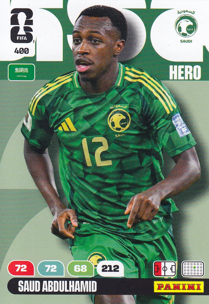 400. SAUD ABDULHAMID - SAUDI ARABIA