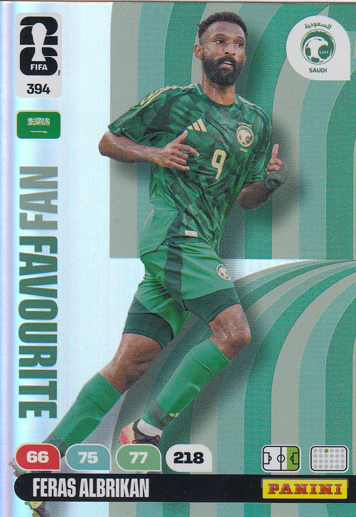 394. FERAS ALBRIKAN - SAUDI ARABIA - FAN FAVOURITE