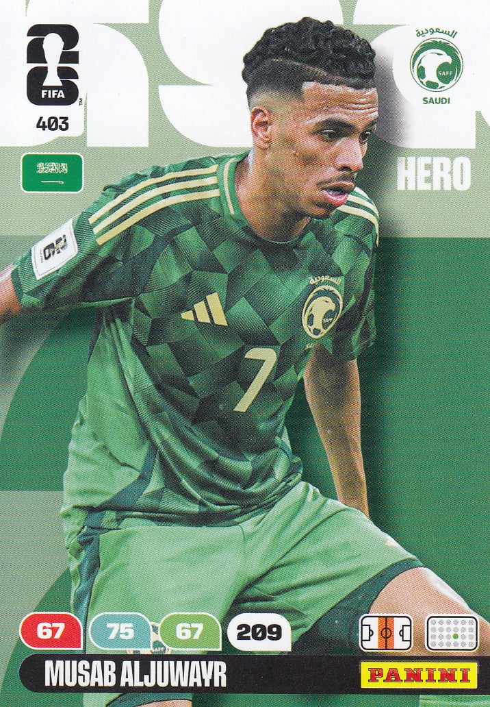 403. MUSAB ALJUWAYR - SAUDI ARABIA