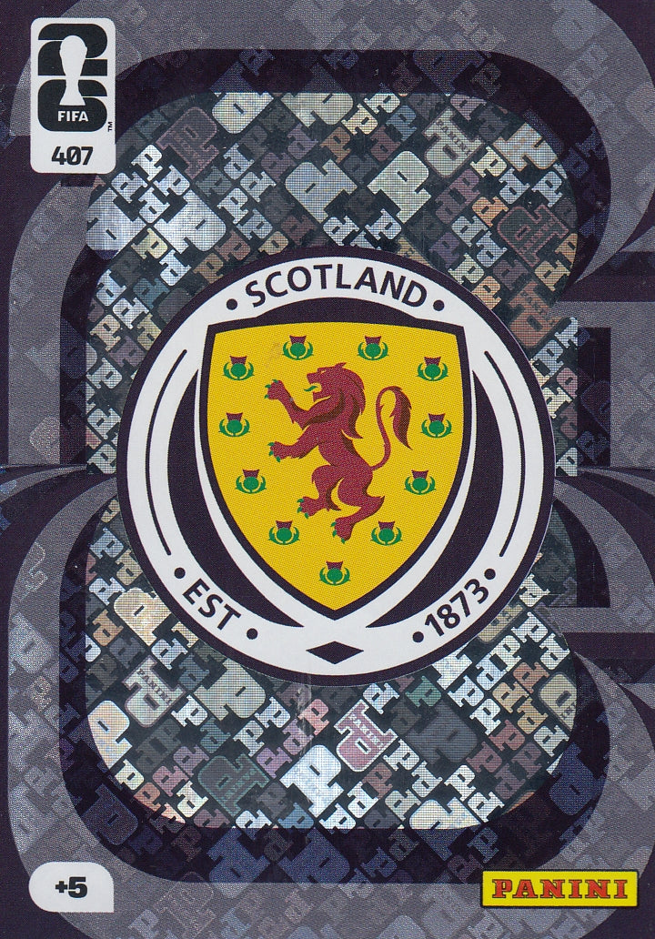 407. SCOTLAND - TEAM CREST