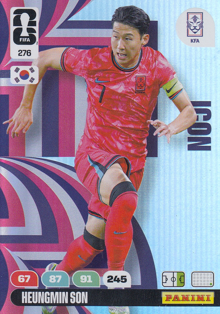 276. HEUNGMIN SON - KOREA REPUBLIC - ICON