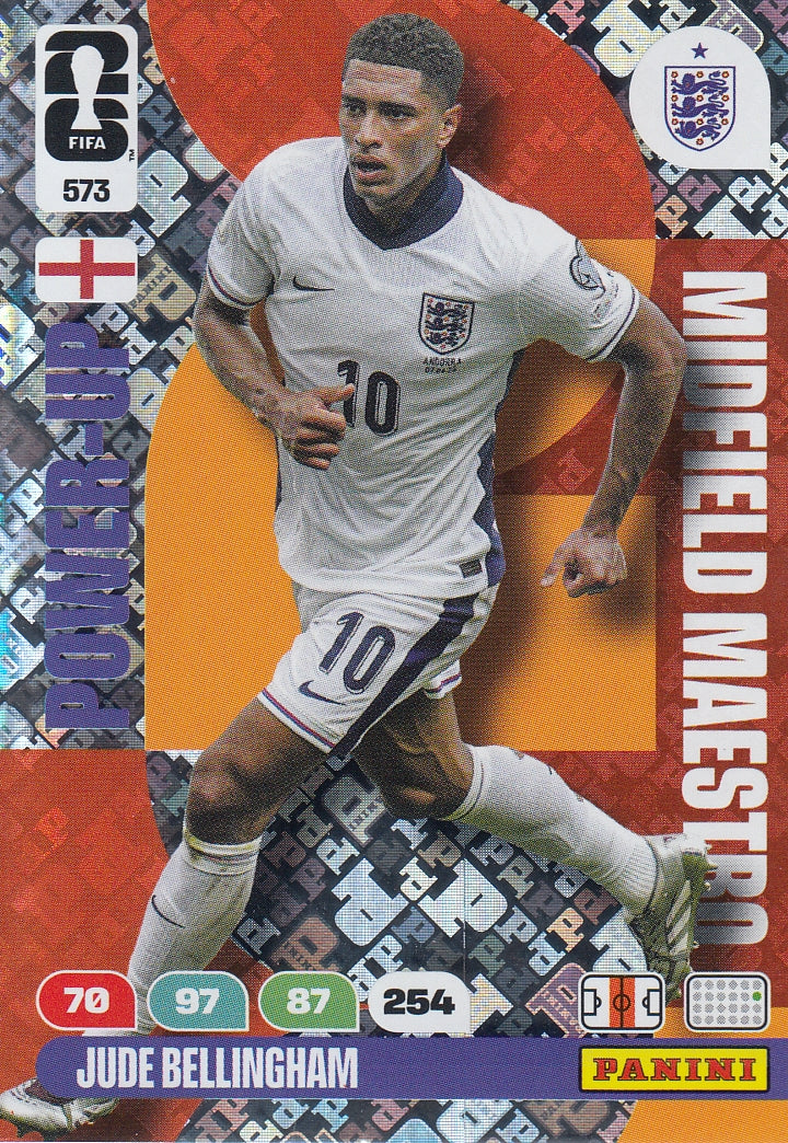 573. JUDE BELLINGHAM - ENGLAND - MIDFIELD MAESTRO