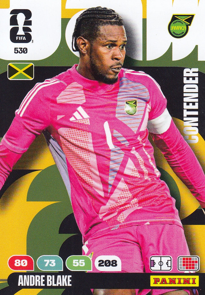 530. ANDRE BLAKE - JAMAICA - CONTENDER
