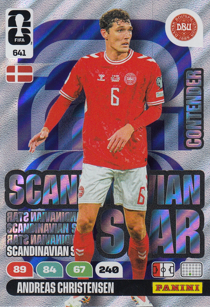 641. ANDREAS CHRISTENSEN - DENMARK - SCANDINAVIAN STAR