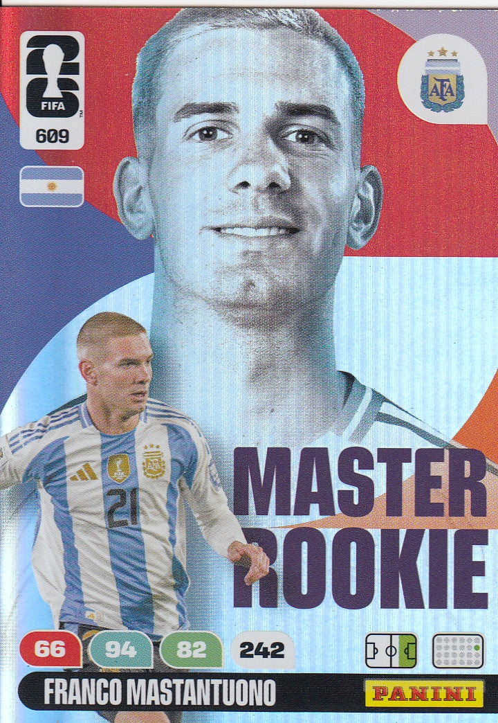 609. FRANCO MASTANTUONO - ARGENTINA - MASTER ROOKIE