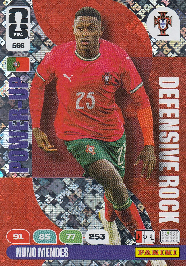 566. NUNO MENDES - PORTUGAL - DEFENSIVE ROCK