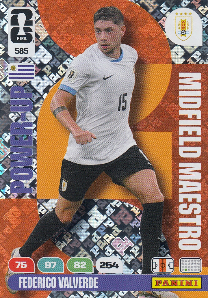 585. FEDERICO VALVERDE - URUGUAY - MIDFIELD MAESTRO