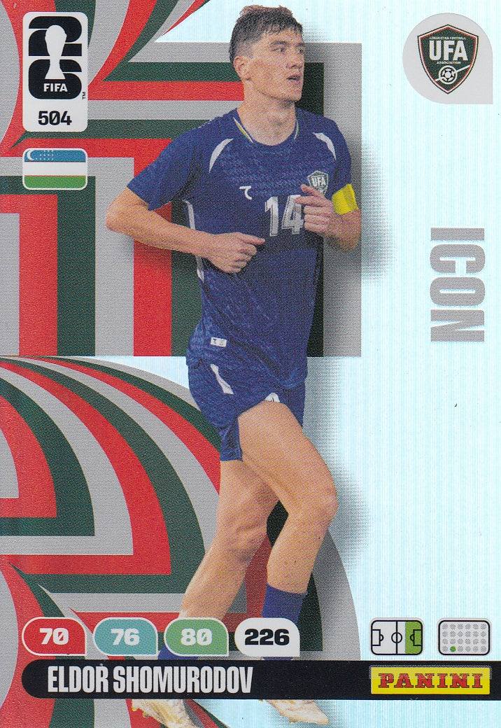 504. ELDOR SHOMURODOV - UZBEKISTAN - ICON