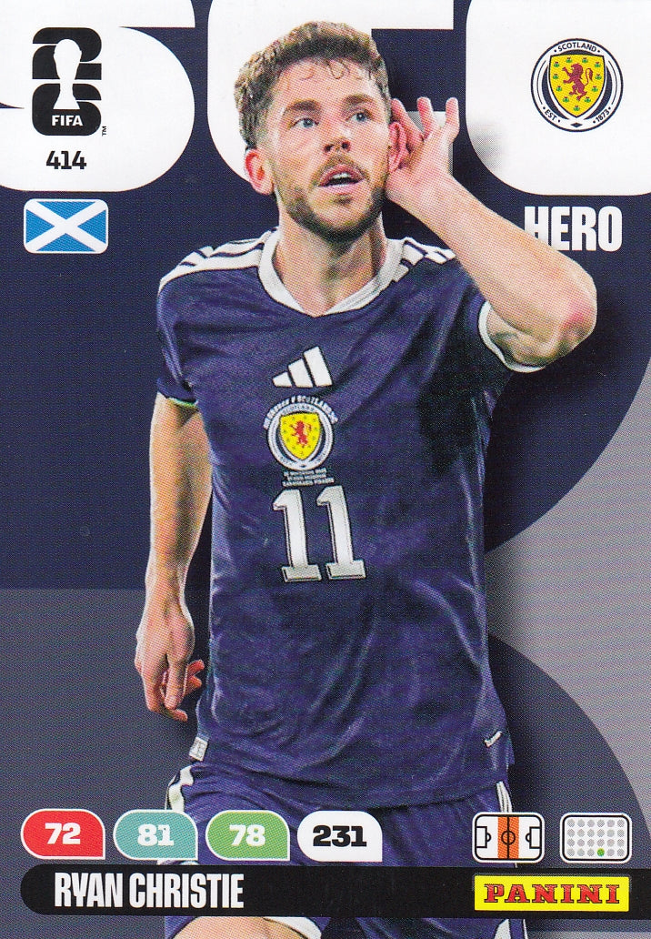 414. RYAN CHRISTIE - SCOTLAND