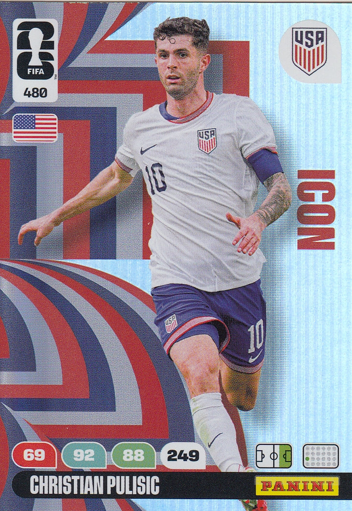 480. CHRISTIAN PULISIC - USA - ICON