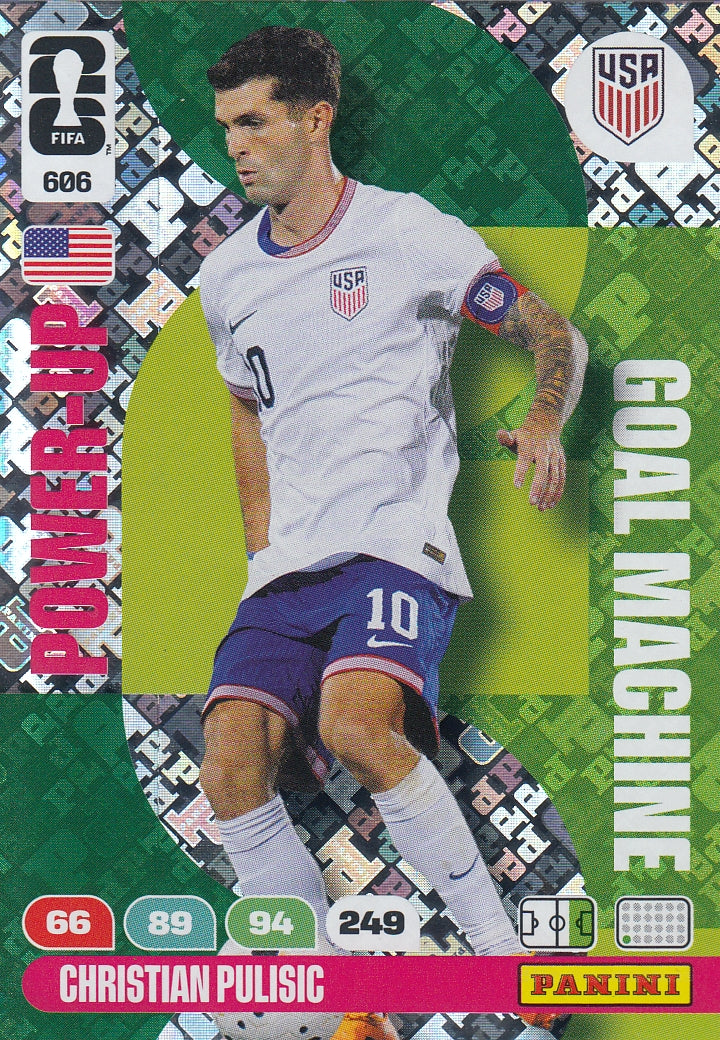 606. CHRISTIAN PULISIC - USA - GOAL MACHINE