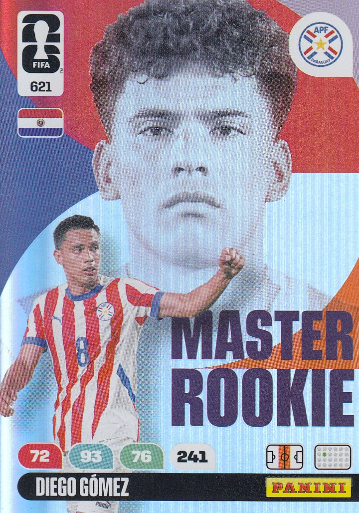 621. DIEGO GOMEZ - PARAGUAY - MASTER ROOKIE