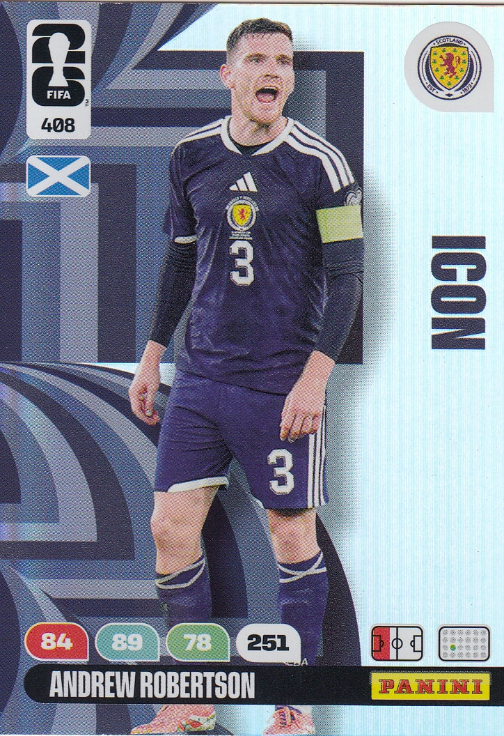 408. ANDREW ROBERTSON - SCOTLAND - ICON