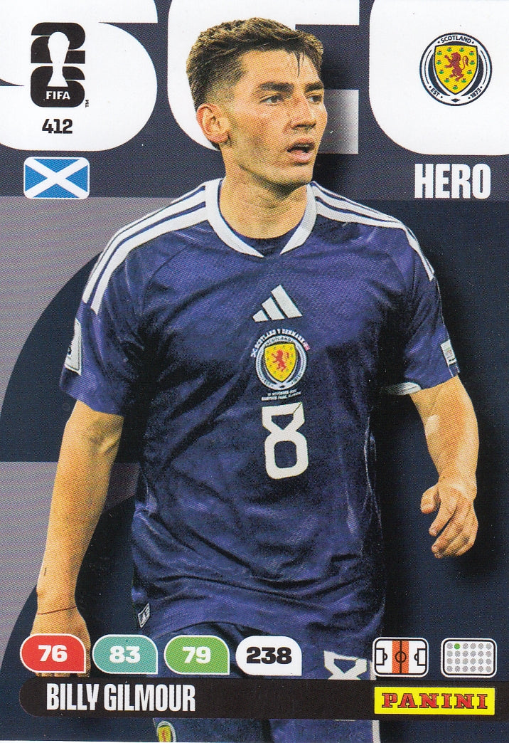 412. BILLY GILMOUR - SCOTLAND