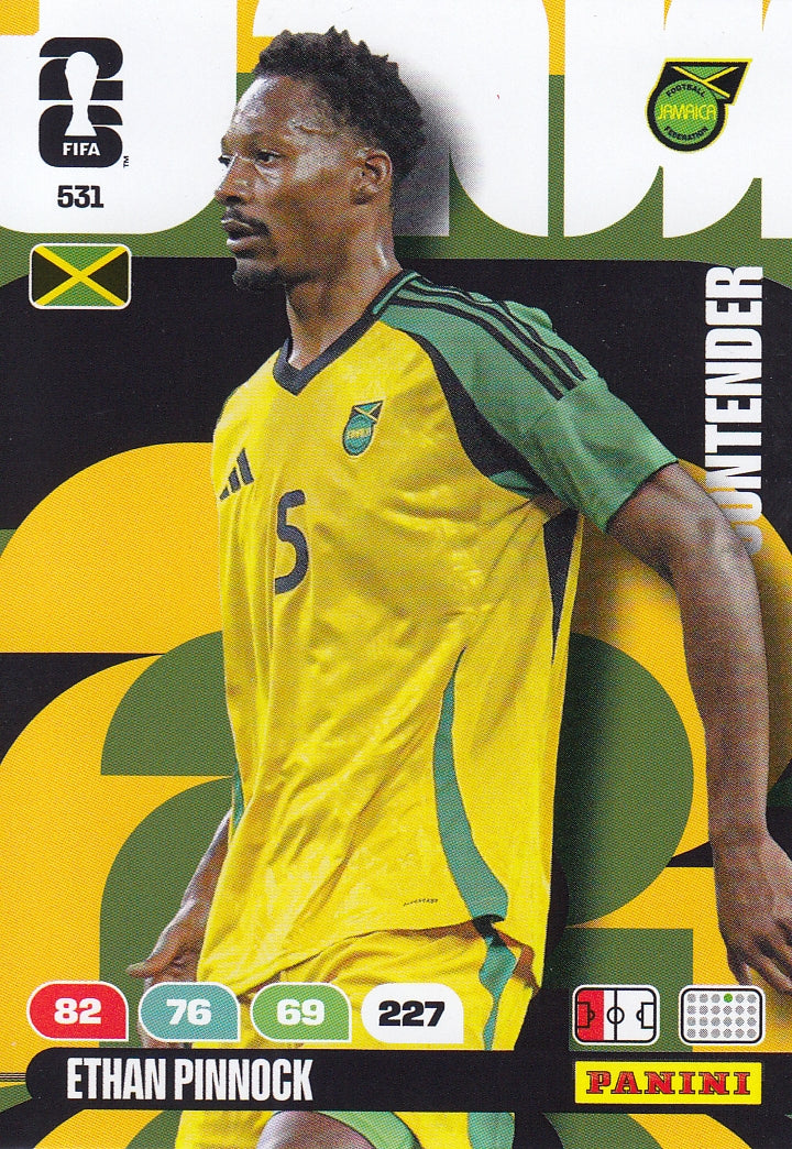 531. ETHAN PINNOCK - JAMAICA - CONTENDER