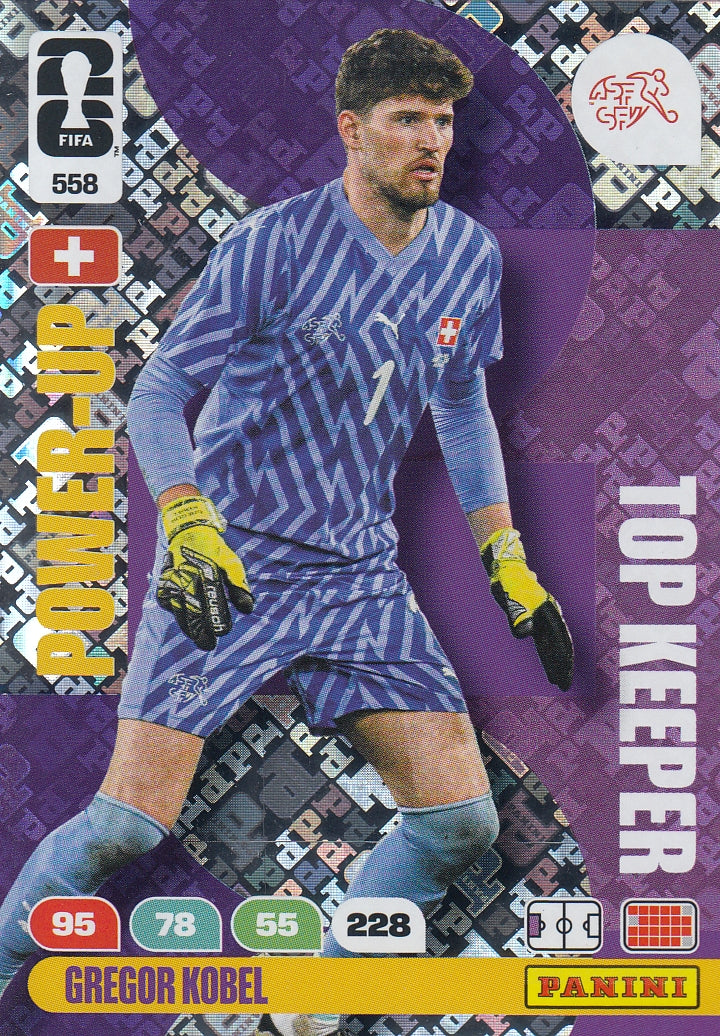558. GREGOR KOBEL - SWITZERLAND - TOP KEEPER