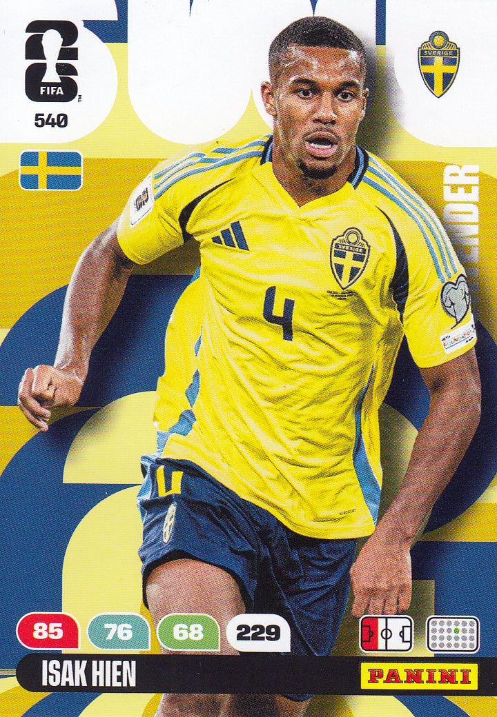540. ISAK HIEN - SWEDEN - CONTENDER