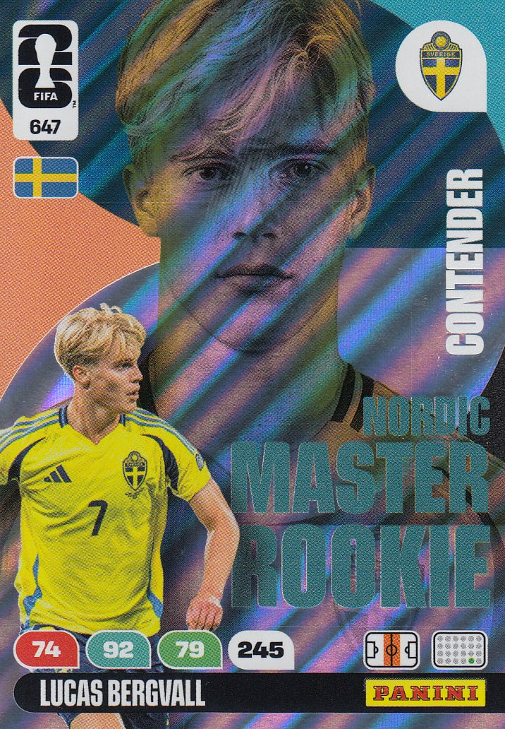 647. LUCAS BERGVALL - SWEDEN - NORDIC MASTER ROOKIE