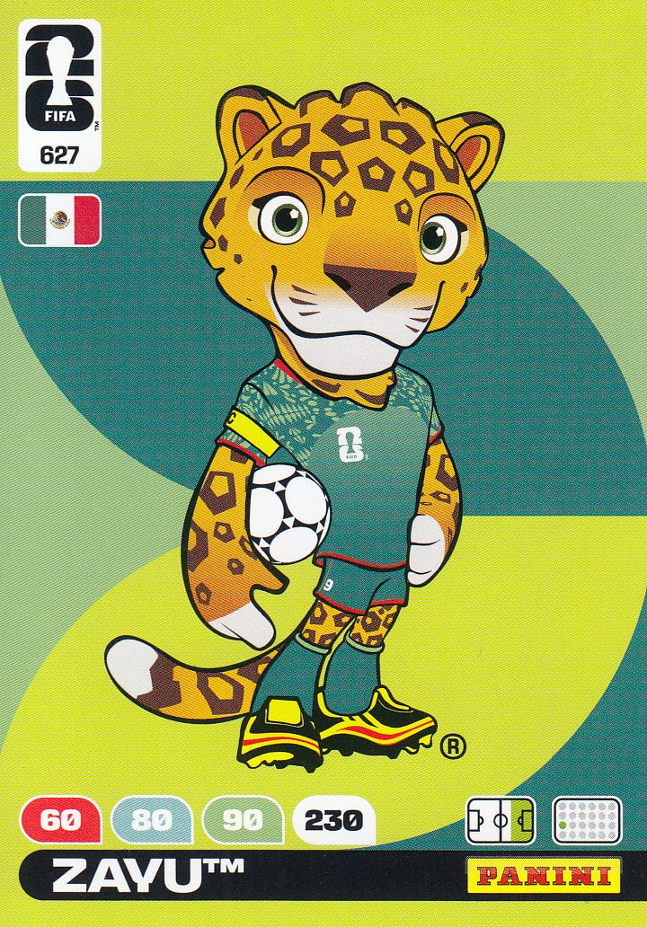 627. OFFICIAL MASKOT - ZAYU - MEXICO