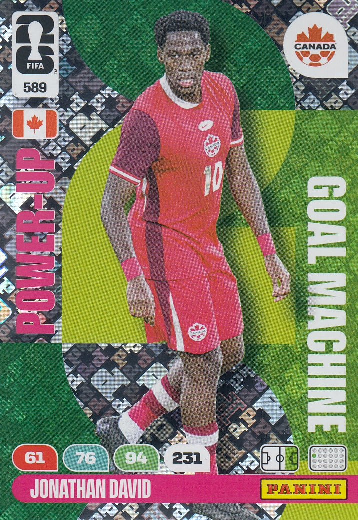 589. JONATHAN DAVID - CANADA - GOAL MACHINE