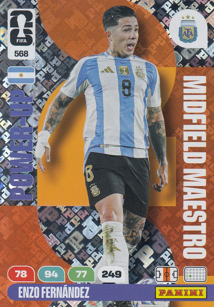 568. ENZO FERNANDEZ - ARGENTINA - MIDFIELD MAESTRO