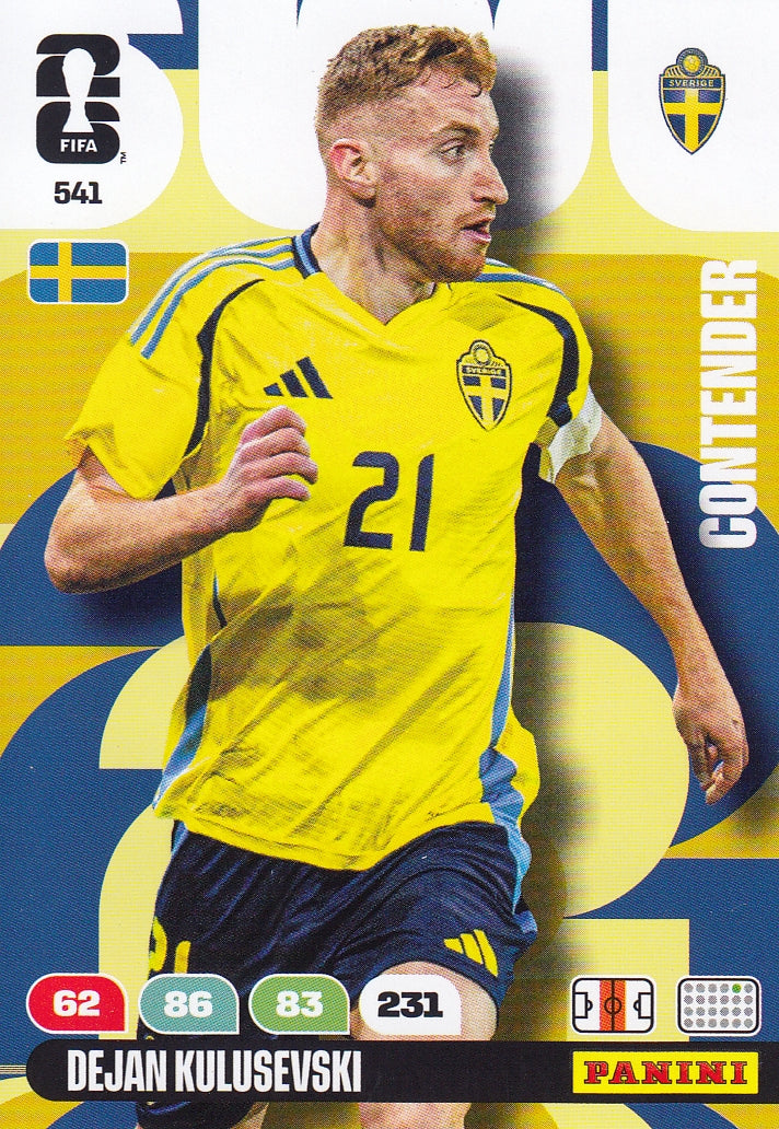 541. DEJAN KULUSEVSKI - SWEDEN - CONTENDER