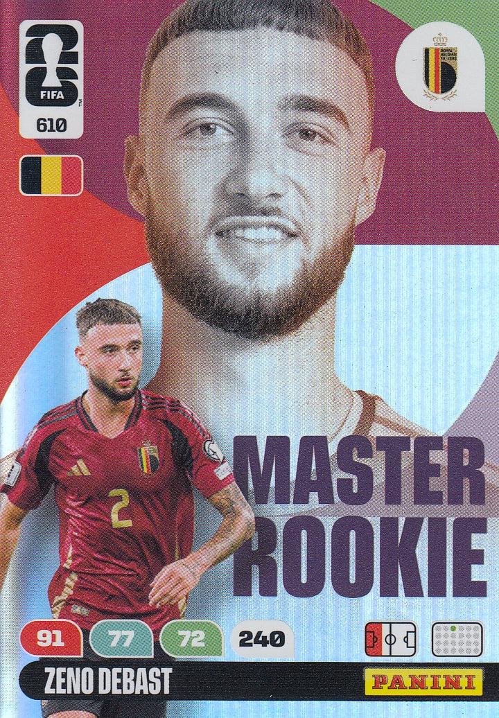610. ZENO DEBAST - BELGIUM - MASTER ROOKIE