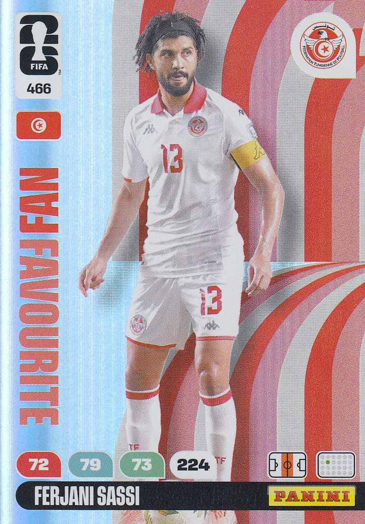 466. FERJANI SASSI - TUNISIA - FAN FAVOURITE