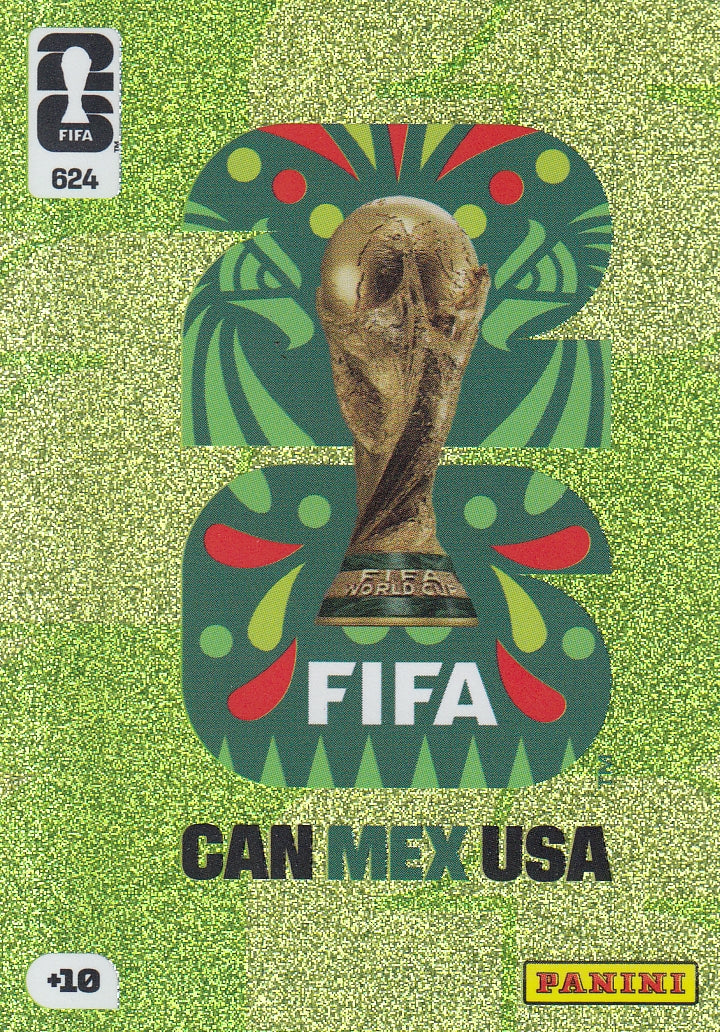 624. FIFA WORLD CUP - CAN MEX USA - GREEN