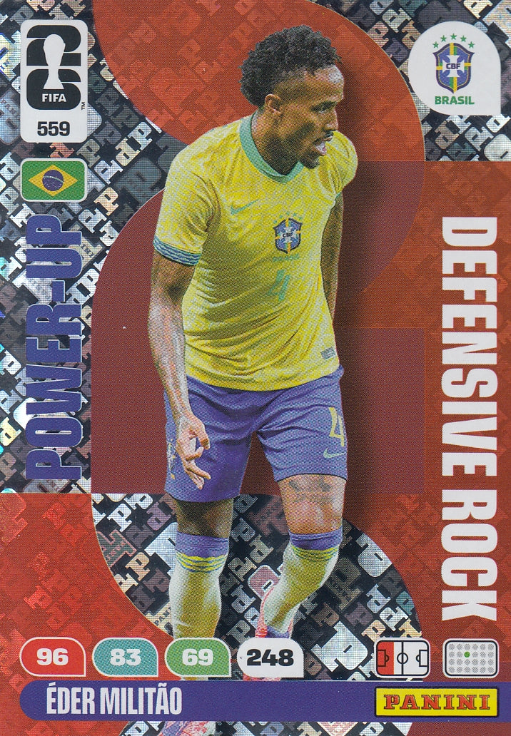 559. EDER MILITAO - BRAZIL - DEFENSIVE ROCK
