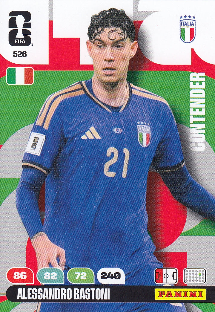 526. ALESSANDRO BASTONI - ITALY - CONTENDER