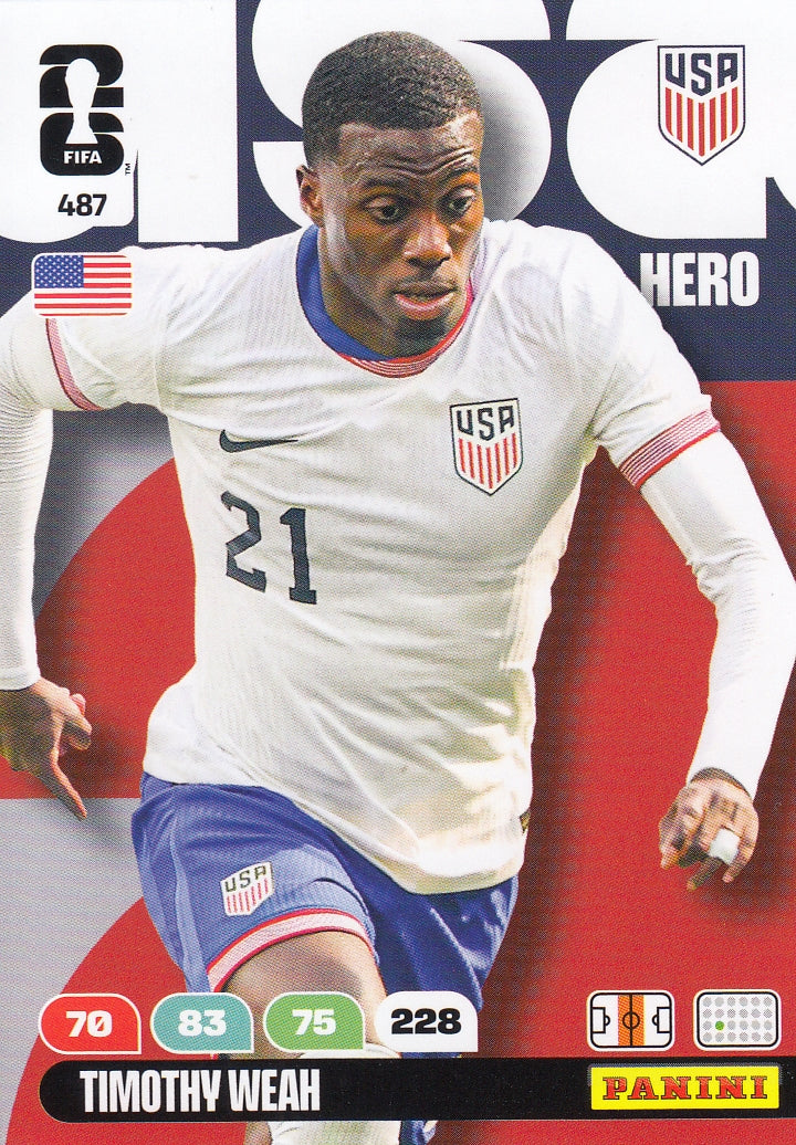 487. TIMOTHY WEAH - USA