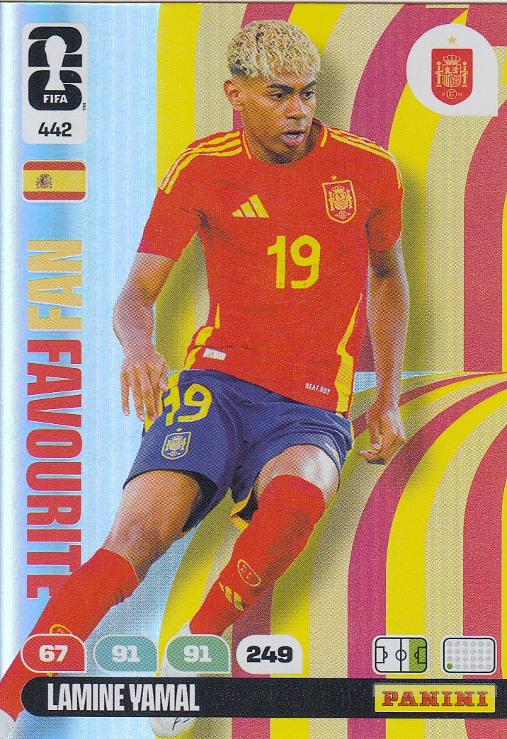 442. LAMINE YAMAL - SPAIN - FAN FAVOURITE