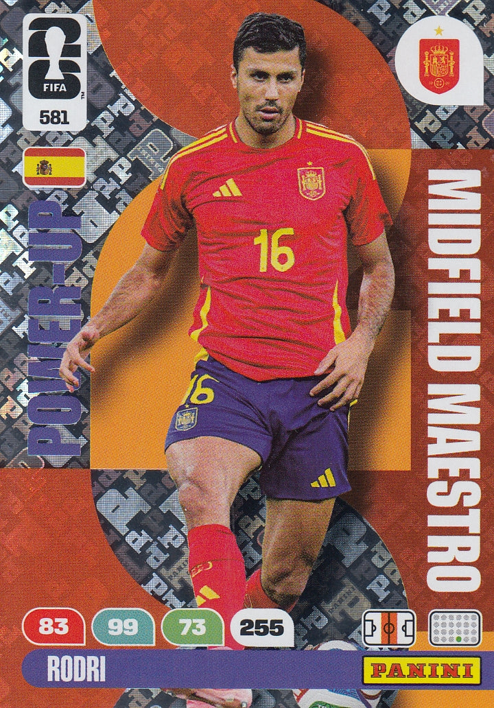 581. RODRI - SPAIN - MIDFIELD MAESTRO