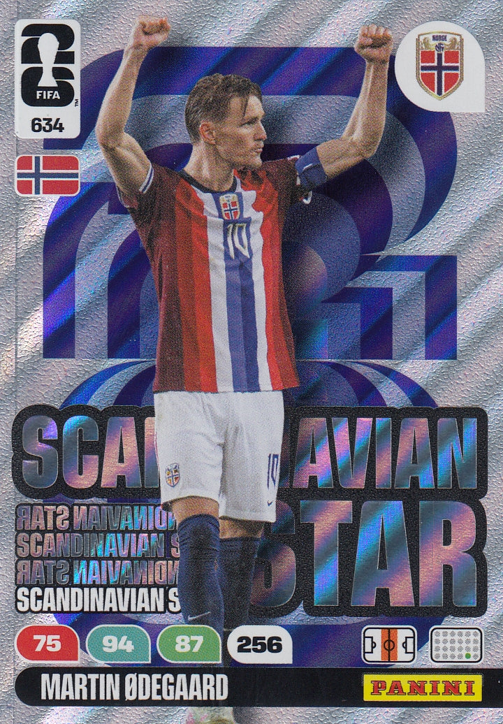 634. MARTIN ØDEGAARD - NORWAY - SCANDINAVIAN STAR