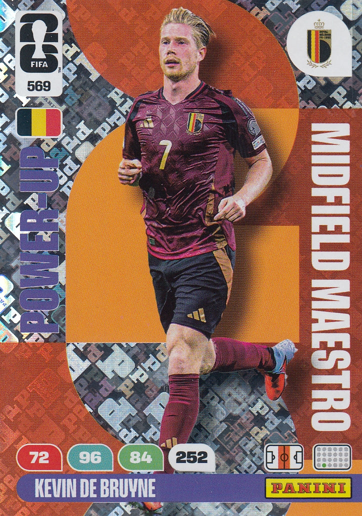 569. KEVIN DE BRUYNE - BELGIUM - MIDFIELD MAESTRO