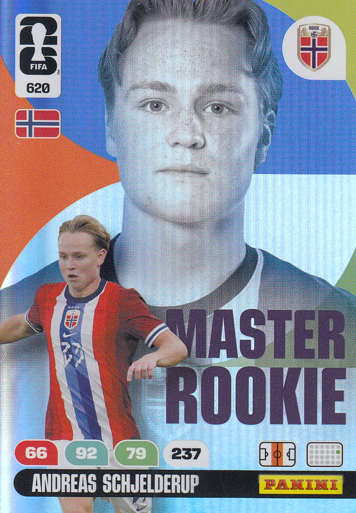 620. ANDREAS SCHJELDRUP - NORWAY - MASTER ROOKIE