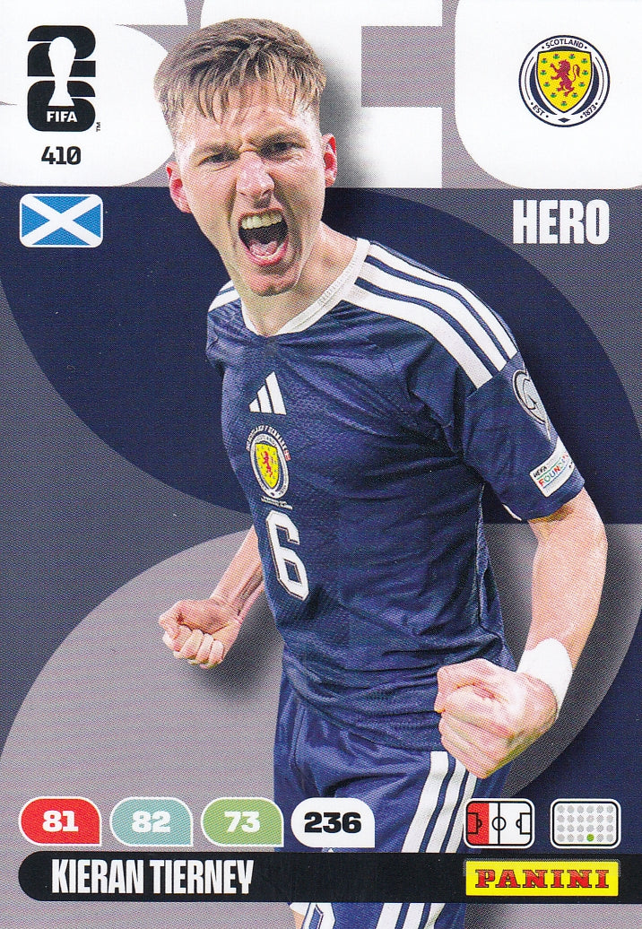 410. KIERAN TIERNEY - SCOTLAND