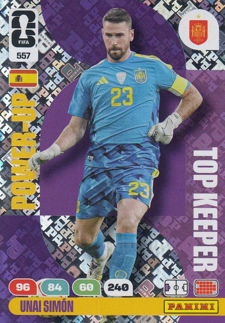557. UNAI SIMON - SPAIN - TOP KEEPER
