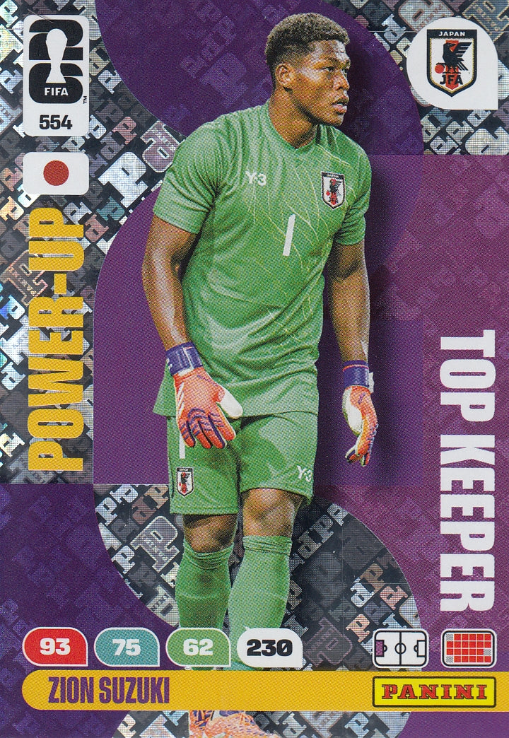 554. ZION SUZUKI - JAPAN - TOP KEEPER