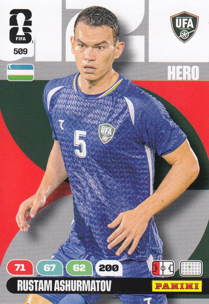 509. RUSTAM ASHURMATOV - UZBEKISTAN