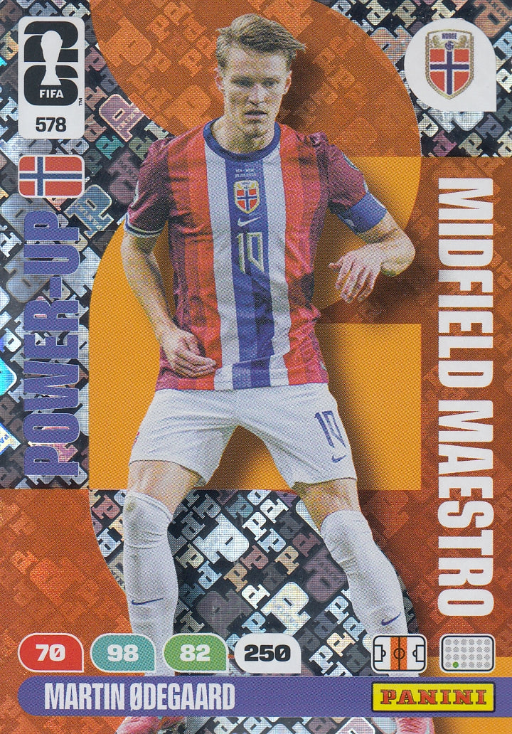 578. MARTIN ØDEGAARD - NORWAY - MIDFIELD MAESTRO