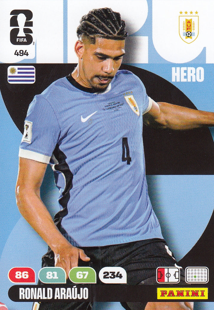 494. RONALD ARAUJO - URUGUAY