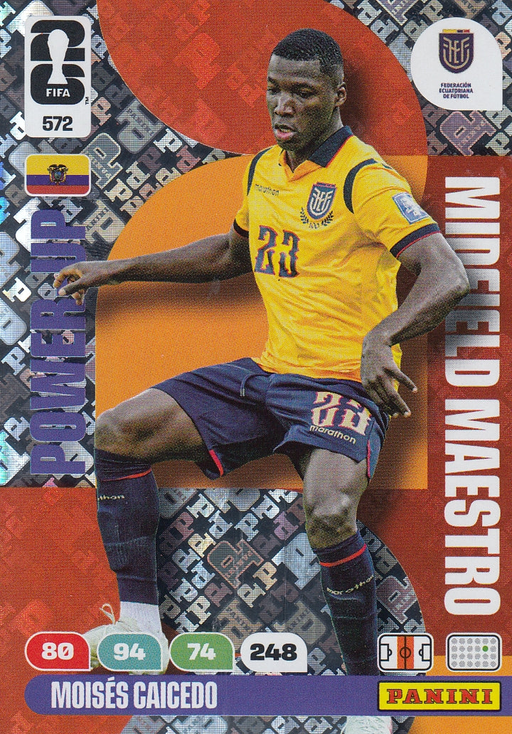 572. MOISES CAICEDO - ECUADOR - MIDFIELD MAESTRO