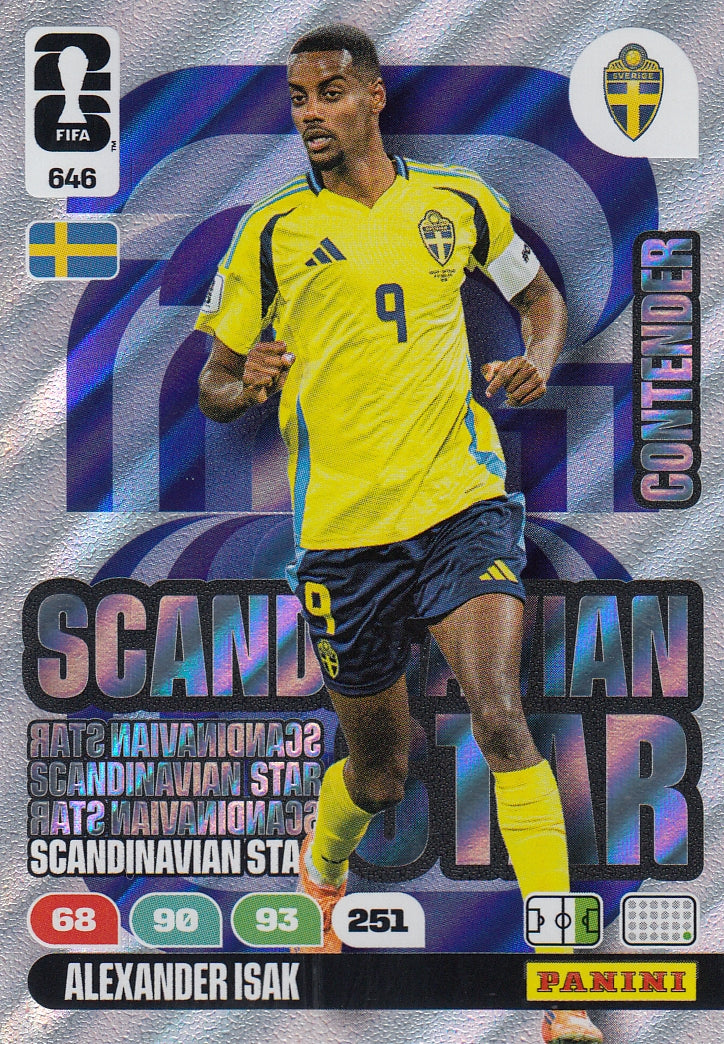 646. ALEXANDER ISAK - SWEDEN - SCANDINAVIAN STAR