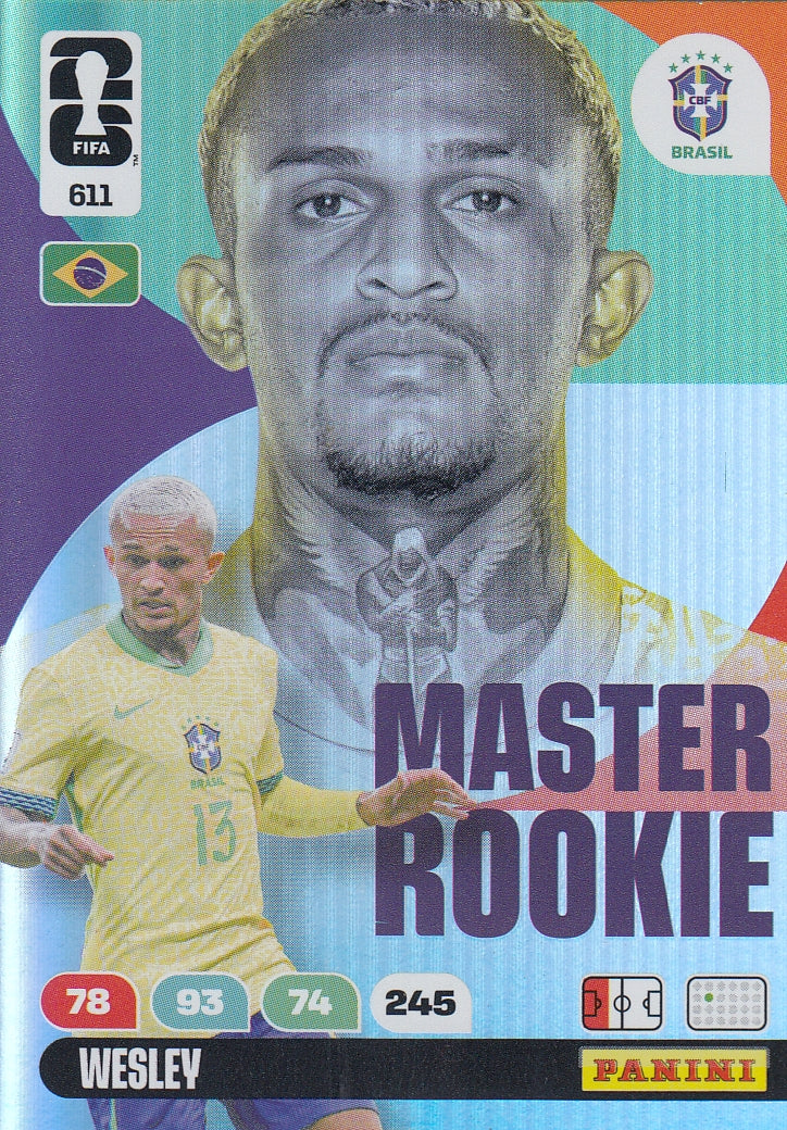 611. WESLEY - BRAZIL - MASTER ROOKIE
