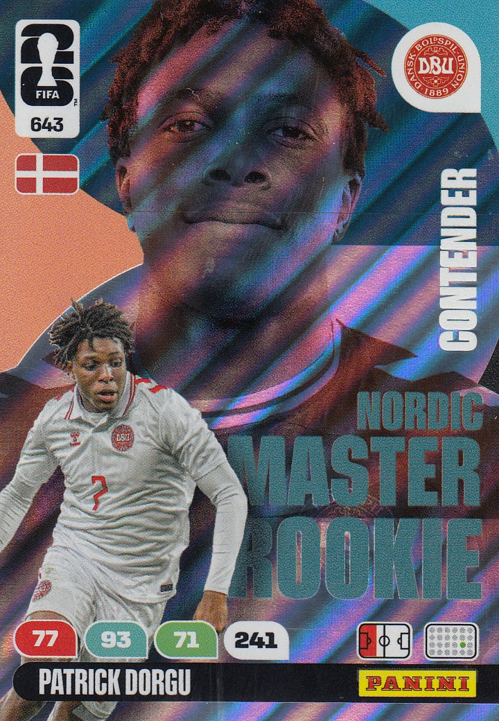 643. PATRICK DORGU - DENMARK - NORDIC MASTER ROOKIE